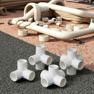 Chất lượng cao <span class=keywords><strong>6</strong></span> cách <span class=keywords><strong>PVC</strong></span> TEE phù hợp <span class=keywords><strong>PVC</strong></span> khuỷu tay phù hợp - Product Image 3