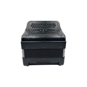 Acordeón Profesional SEASOUND de 34 Botones y 12 Bajos con 3 Registros y Acabado Negro Mate Modelo JB3412C - Product Image 3