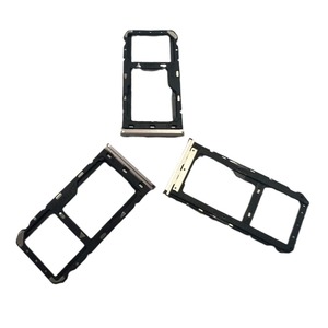 Tiroir de carte SIM Huawei MediaPad M3 Youth Edition BAH CPN ALOO W09 L09 – Accessoire de remplacement en plastique noir et aluminium - Product Image 1