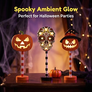 Panneau lumineux LED d'Halloween pour extérieur, décoration de jardin, panneau directionnel lumineux pour la décoration de jardin, pelouse et allée - Product Image 3
