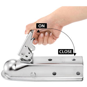 Tipe Amerika tugas berat 2 "lebar saluran 2 inci bola 2000IBS kapasitas derek lurus <span class=keywords><strong>Coupler</strong></span> - Product Image 2