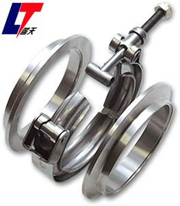 Klem Pipa Baja Tahan Karat 5 Inci tipe <span class=keywords><strong>v</strong></span> Band <span class=keywords><strong>Clamp</strong></span> - Product Image 2