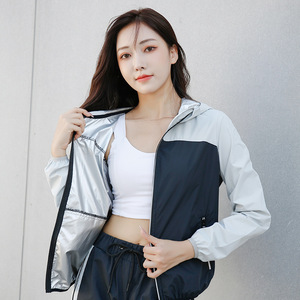 Combinaisons de sport personnalisées pour hommes et femmes, vêtements respirants pour la course à pied, le yoga, le sauna, disponibles en blanc, noir, argent, pour la maison - Product Image 1