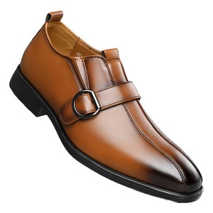 Nouvelles Chaussures Derby en Cuir pour Hommes 2026, Style Rétro Patchwork à Bout Carré, Décontractées et Formelles, Style Britannique, pour Affaires Européennes et Américaines - Product Image 5