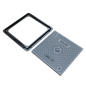 Tapa de Alcantarilla de FRP-A15 600X600mm Compuesta con Cierre, Características Antirrobo y Anticorrosión - Product Image 2