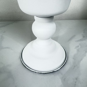 Retro White Iron <strong>Flower</strong> Arrangement <strong>Vase</strong> Wedding Banquet Shooting Props Vintage Rustic <strong>Flower</strong> Metal <strong>Vase</strong> - Product Image 3