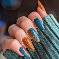 24 faux ongles ovales de luxe en acrylique, colorés, à fleurs 3D en relief, style européen et américain, couvrants et amovibles