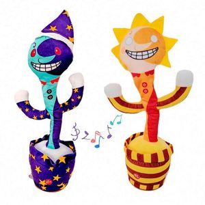 Juguete de Cactus Bailarín Personalizado en Oferta para Niños, Peluche Luminoso con Carga USB, Animal que Canta, Graba, Repite y Habla - Product Image 2
