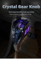 Levier de vitesses universel de luxe en cristal illuminé de haute qualité pour Vios – Accessoires intérieurs de voiture