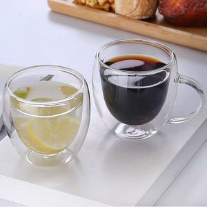 Classico doppio muro 12.5oz isolato chiaro tazze da caffè Set 13.5oz doppia parete isolati bicchieri tazze da caffè - Product Image 1