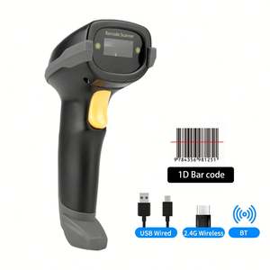 1D Laser Automatic Sensing Scanning Bar <b>Code</b> <b>Reader</b> High Speed Handheld Barcode Scanners - Product Image 1