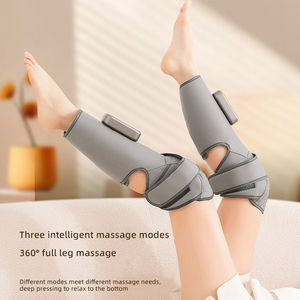 Massage des jambes à pression d'air chauffée sans fil Soulagement de la douleur Air Compression Coude Mollet Genou Masseur avec chaleur - Product Image 4