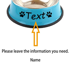 Platos de Acero Inoxidable para Perros y Gatos, Diseño Bonito, Comedero para Gatos, Apto para Mascotas con Base de Goma, Fácil de Limpiar - Product Image 3