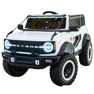 高品质电动玩具车，四轮驱动越野车，配备遥控器，由12V电池供电 - Product Image 1