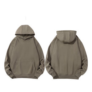 LH2116 Fabricant de vêtements Vente en gros Personnalisé 380 Gsm 100% Coton Sweats <span class=keywords><strong>à</strong></span> <span class=keywords><strong>capuche</strong></span> unis Sweats <span class=keywords><strong>à</strong></span> <span class=keywords><strong>capuche</strong></span> pour femmes et hommes - Product Image 6