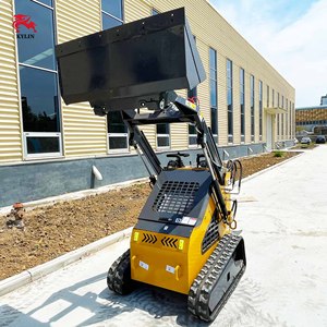LIVRAISON GRATUITE Chine Engin de terrassement sur chenilles CE/EPA 17KW/HP Mini-chargeuse compacte avec godet, trancheuse et charrue rotative - Product Image 3