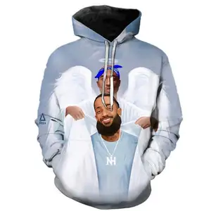 2Pac 3D Printed Hoodies for Men Rapper R.I.P Tupac Digital Printing Hoodies From Men All Over Print Oversized OEM ODM Pullover
