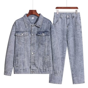 Gmiixder <span class=keywords><strong>Costume</strong></span> Tang de Style Chinois Brodé, Vêtements Classiques <span class=keywords><strong>Homme</strong></span> pour Cérémonie du Thé et Zen, <span class=keywords><strong>Tenue</strong></span> Ancienne, Vêtements Han de Laïc, Ensemble Ethnique Rétro - Product Image 2
