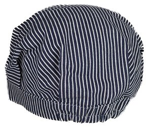 Bán Buôn Trẻ Em Của Kỹ Sư Tùy Chỉnh Bé Hat Sọc Cap Ít Kỹ Sư Hat 100% Bông Đảng Hat - Product Image 3