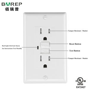 Presa GFCI in Rame con Indicatore LED Autotest, Resistente alle Manomissioni, Standard USA 125V 15A, Modello Slim 2025 - Product Image 4