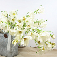 Bunga Galsang Cosmos Bipinnatus O-X217 Grosir untuk Pernikahan, Bunga Palsu Calliopsis, Bunga Matahari Artifisial untuk Dekorasi