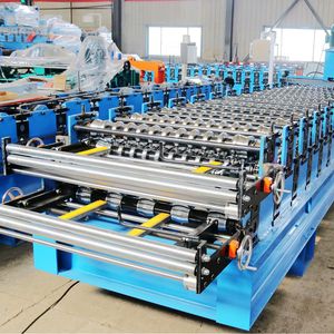 자동 지붕 시트 롤링 머신 Maquina Para 직물 Calaminas - Product Image 3