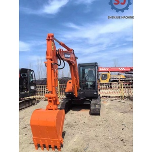รถขุดขนาดเล็ก Doosan DX60 6 ตัน ของแท้จากเกาหลี พร้อมเครื่องยนต์ เกียร์ และปั๊ม สำหรับงานเกษตรกรรม คุณภาพสูง - Product Image 5