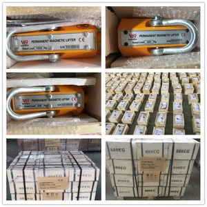 मैनुअल 300 किलोग्राम 400 किलोग्राम 500 किलोग्राम 1 टन 3.5 3.5 गुना सुरक्षा दर स्थायी चुंबकीय लिफ्टर - Product Image 4