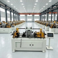 Machine automatique à double tête pour le rétrécissement/élargissement des tuyaux en acier inoxydable et aluminium, certifiée CE/ISO, pour le marché mondial