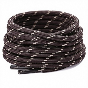 Lacets ronds 2026 [2 paires] – Lacets robustes pour bottes de randonnée et de travail - Product Image 1