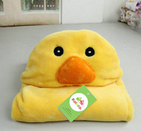 Tianjingmai — couverture à capuche pour bébé, vêtement pour poussette en flanelle, Cape en peluche, couette pour enfant en bas âge