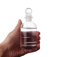 Bouteille en verre de diffuseur d'arôme 100ml bon marché avec couvercle en forme de boule