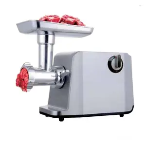 Picadora de carne eléctrica de acero inoxidable, fácil de operar, para el Hogar, Nueva - Product Image 1