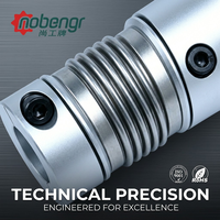 Accouplement à soufflet en acier inoxydable SG4 de qualité supérieure, type à serrage sans jeu, moyeu en aluminium haute rigidité pour machines lourdes