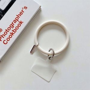 Correa Antipérdida para Teléfono Móvil con Colgante de Corazón, Pulsera de Silicona Suave con Anillo y Cordón - Product Image 2
