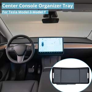 Organizador de Almacenamiento para Auto Hydell, Bandeja para Consola de Tablero de Tesla Modelo 3 Y, Soporte para Accesorios con Función Magnética - Product Image 5