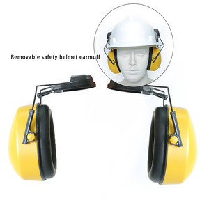 Matériau ABS industriel Protection des oreilles de sécurité pour atelier Cache-oreilles réglable monté sur <span class=keywords><strong>casque</strong></span> Facile à utiliser avec <span class=keywords><strong>casque</strong></span> de sécurité - Product Image 3