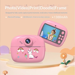 Appareil photo instantané pour enfants, garçons et filles, avec écran LCD de 2,4 pouces, <span class=keywords><strong>jeu</strong></span> vidéo, longue autonomie de la batterie, selfie, OEM ODM, vente en gros, cadeau - Product Image 3