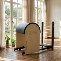 Machine de Pilates SF Ladder Barrels en érable importé, Reformer Pilates professionnel, appareil de yoga portable, stable, OEM ODM