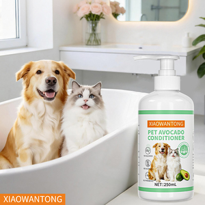Acondicionador para Mascotas con Aroma a Aguacate, Champú para Perros, Hidratación Profunda y Reparación, Botella de Plástico de 250 ml, 8.5 Fl oz, Baño para Perros, Aseo, Limpieza de Mascotas - Product Image 4