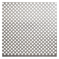Grilles de haut-parleur métalliques personnalisées en usine Couverture nette Panneau métallique perforé