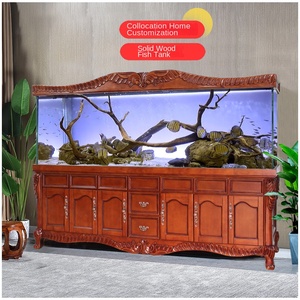Aérateur d'aquaculture classique 150L-1500L rectangulaire en verre pour poissons avec système d'aération automatique d'oxygène - Product Image 1