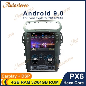 Đối Với Ford Explorer SYNC 2011-2020 Màn Hình Tesla Android 9.0 Điều Hướng GPS Ô Tô Âm Thanh Nổi Đa Phương Tiện Đầu Phát Đa Phương Tiện Băng Dính - Product Image 2