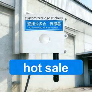 Station météo numérique IOT Green House 4 en 1, montage mural, Modbus RS485, 4-20 mA, 0-5 V, CO2, éclairage, capteur de température et d'humidité - Product Image 1