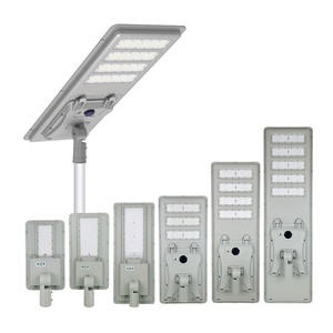 Poste de farola LED solar integrado de lobo salvaje exclusivo transfronterizo, montaje en pared plano para instalación en carretera - Product Image 1