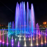 Fuente Musical Personalizada Económica, Fuente de Agua Danzante para Exteriores, Fuentes Pequeñas y Grandes para Lagos, Proyecto de Fuentes de Agua con Música