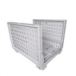Chariot danois robuste et résistant à la corrosion pour serre, avec étagère réglable pour drainage de l'eau et base en acier perforé - Product Image 2