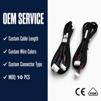 Câble d'extension de signal pour moteur pas à pas d'imprimante 3D, faisceau de câbles tressé XIN YING PH2.0 4 broches mâle-femelle à longueur personnalisée