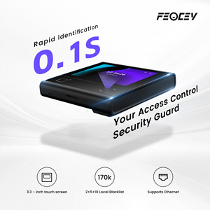 Feocey FC6820 konut kapı turnike sistemi Ethernet erişim kontrolü tuş takımı ile zaman devam ABS malzeme stokta - Product Image 6