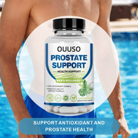 Fabricant de compléments alimentaires, capsules de soutien de la prostate pour hommes adultes, vente en gros personnalisée, OEM/ODM, compléments à activité antioxydante